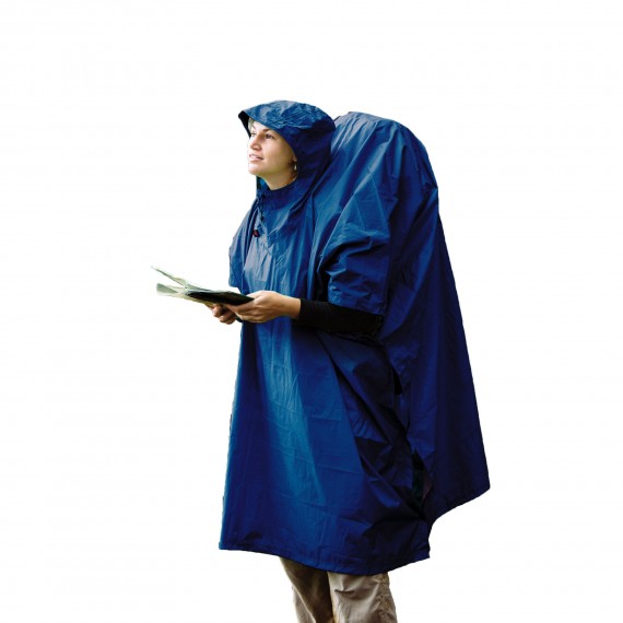 Sea to Summit 70D Tarp Poncho Blue